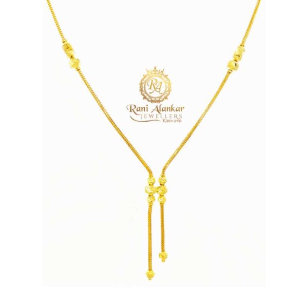 Yellow Gold Fancy Chain 18kt For Women