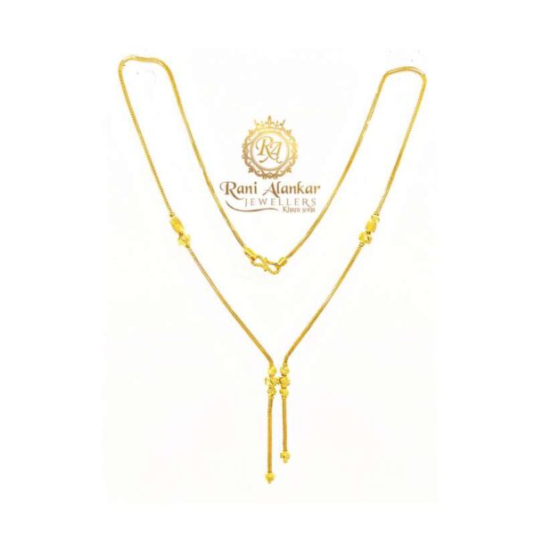 Yellow Gold Fancy Chain 18kt For Women