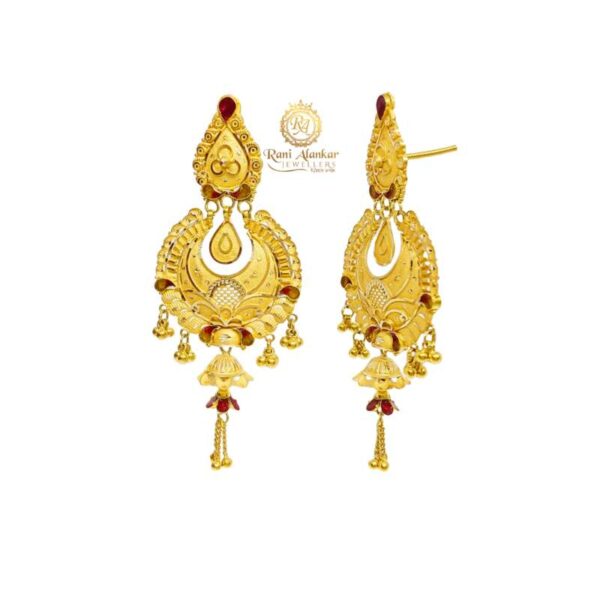 18KT GOLD EARRINGS JHALA