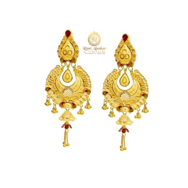 18KT GOLD EARRINGS JHALA