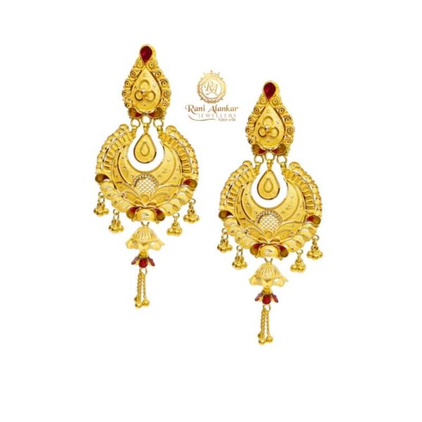 18KT GOLD EARRINGS JHALA