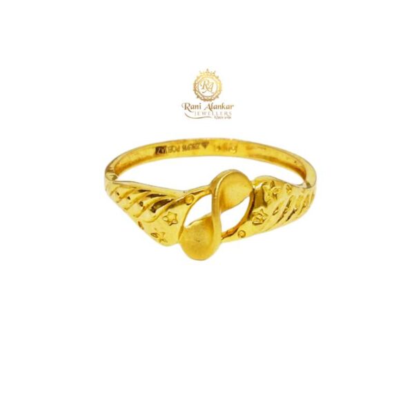 GOld Ring For Women Daily Wear 22kt