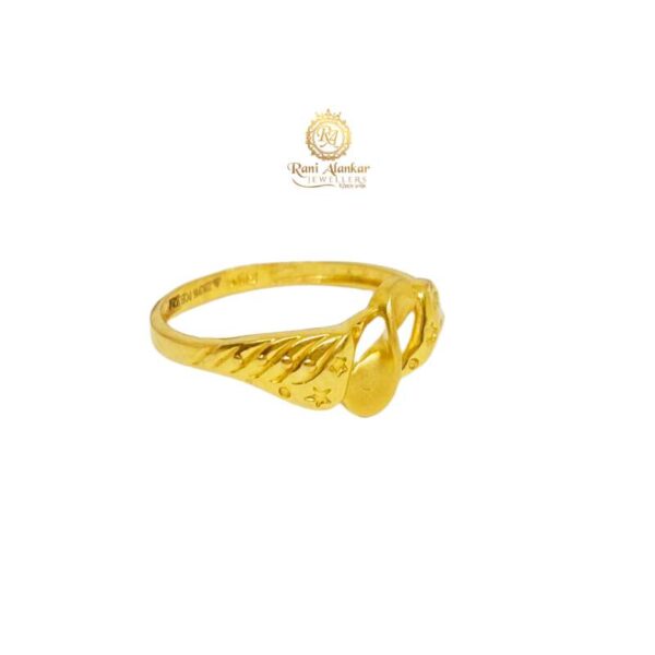 GOld Ring For Women Daily Wear 22kt