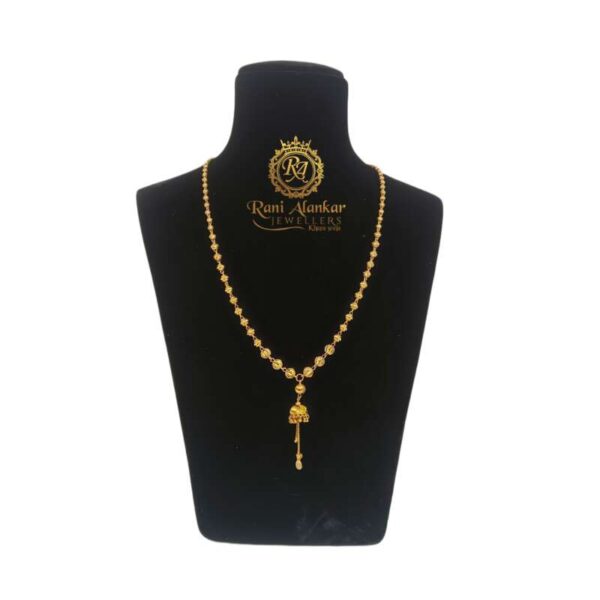 Latest Design Gold Matar Mala 18kt