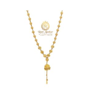 Latest Design Gold Matar Mala 18kt