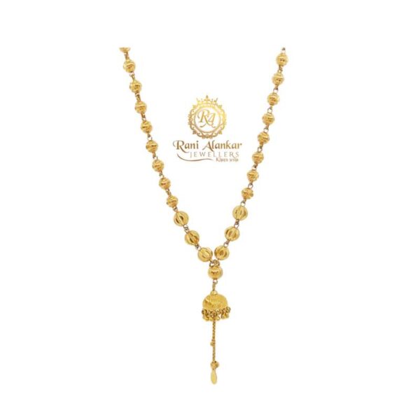 Latest Design Gold Matar Mala 18kt