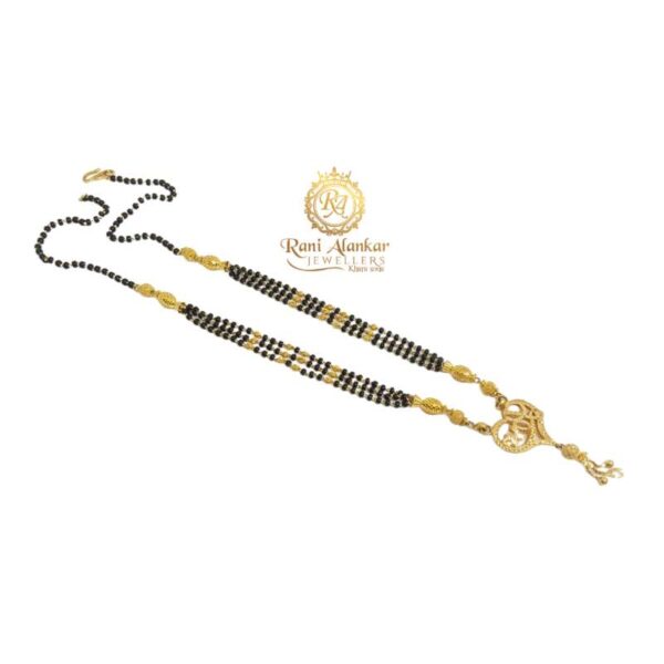 Gold Latest Design M,S Mangalsutra 18kt