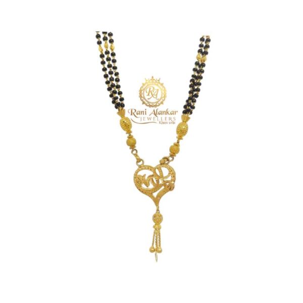 Gold Latest Design M,S Mangalsutra 18kt