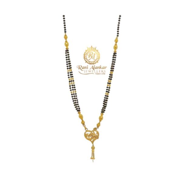 Gold Latest Design M,S Mangalsutra 18kt