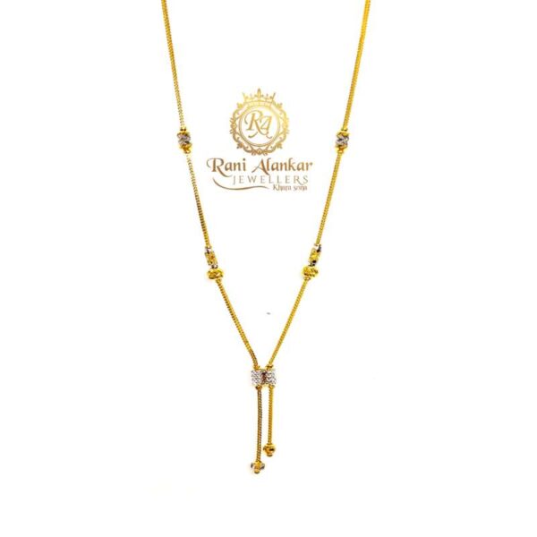 18K Gold Dokia Chain For Ladies