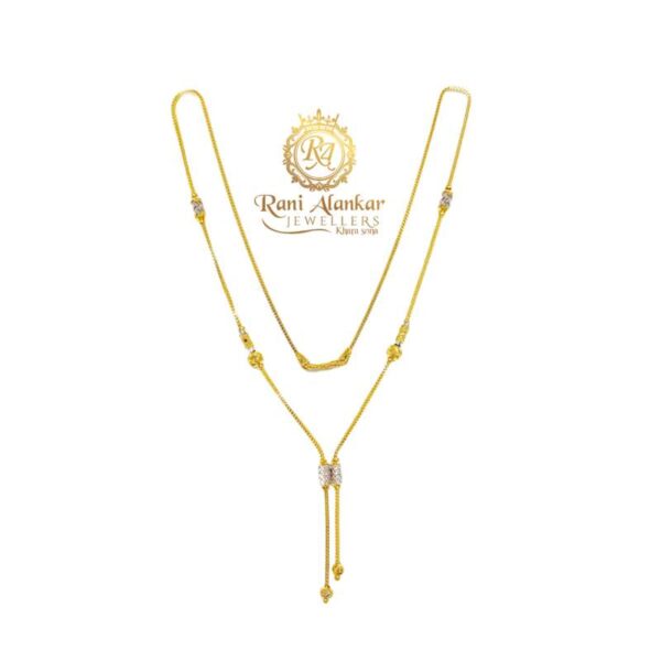 18K Gold Dokia Chain For Ladies