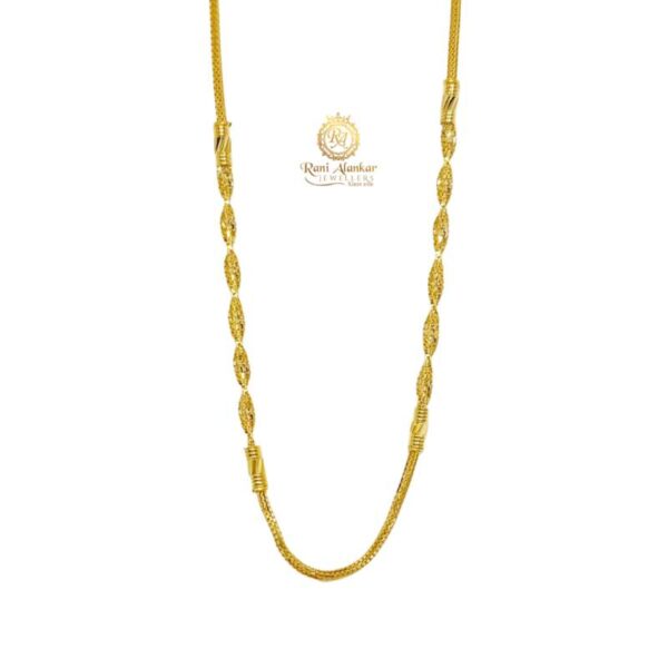 18K Gold Chain For Ladies