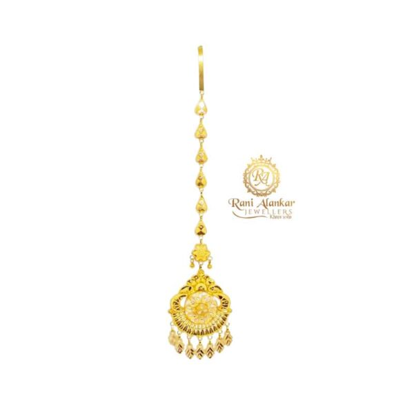 Gold Maang Tikka 18KT