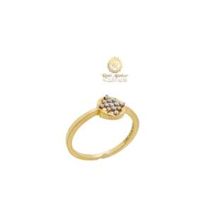 Yellow Gold Diamond Ring For Women