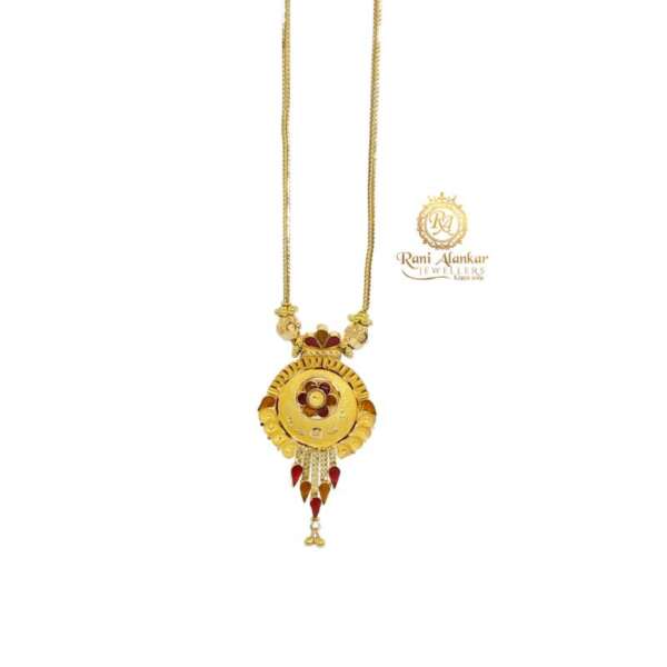 Fancy Gold Kanti Chain For Women 18kt