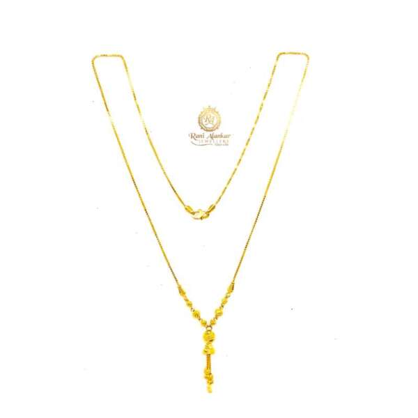 Gold Fancy Chain 18kt By Rani Alankar Jewellers