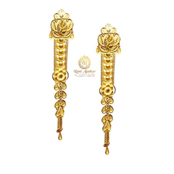 Gold Fancy Earring 18kt