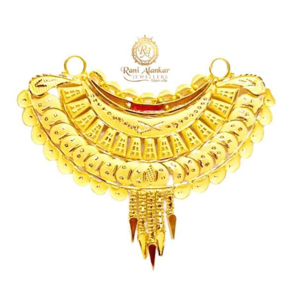 Gold Mangalsutra (Doubal Kunda Locket ) 18kt