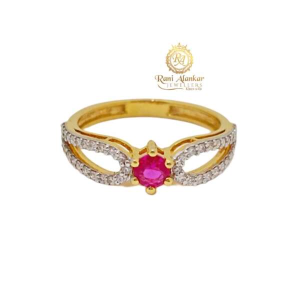 Gold Diamond Ring For Women