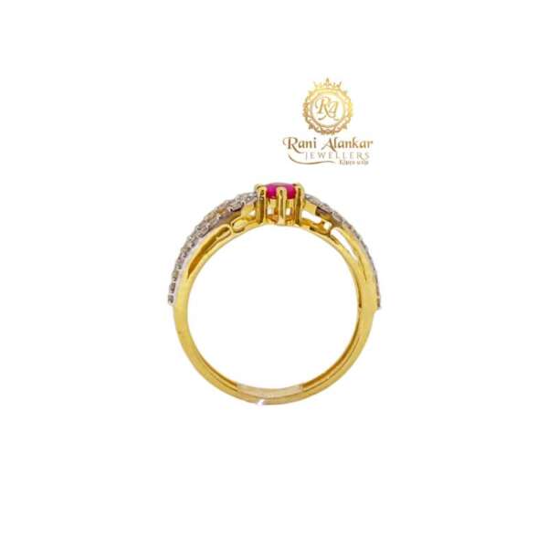 Gold Diamond Ring For Women