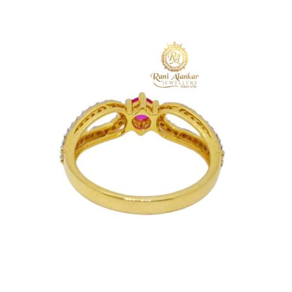 Gold Diamond Ring For Women