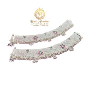 Dulhan Pajeb - Silver Rajwada Bridal Pajeb