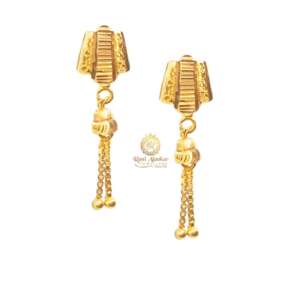 Gold Tops Earring 18kt