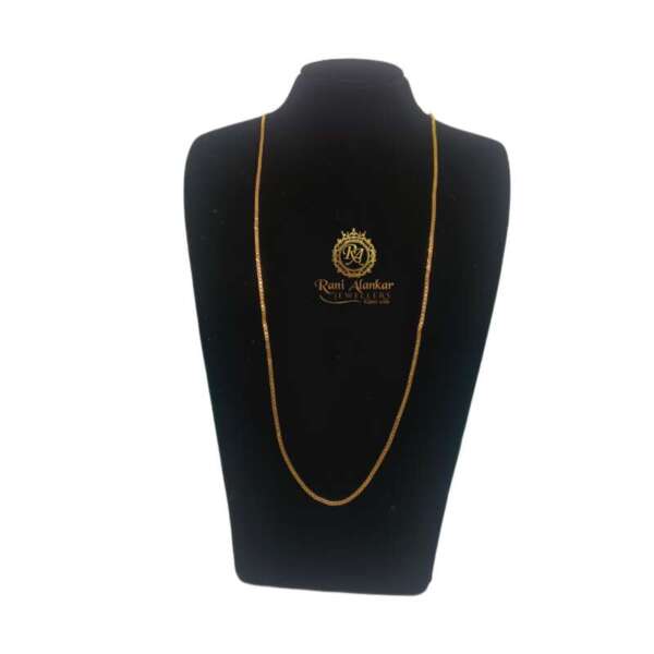 Gold Light Weight Chain 22kt