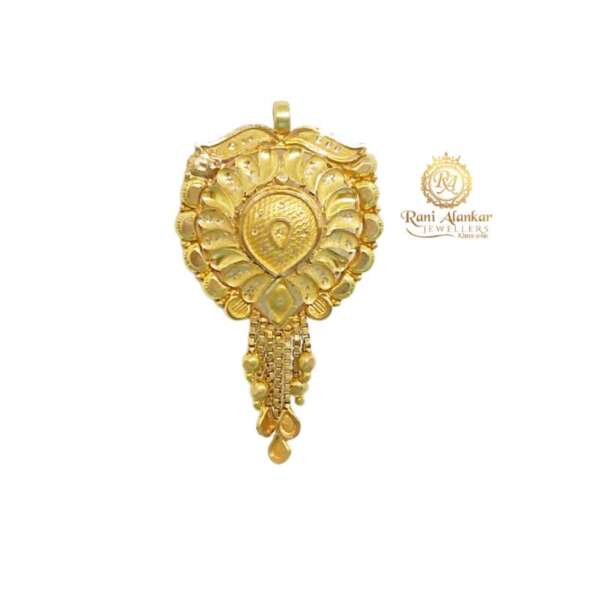 Ladies Gold Pendant Design