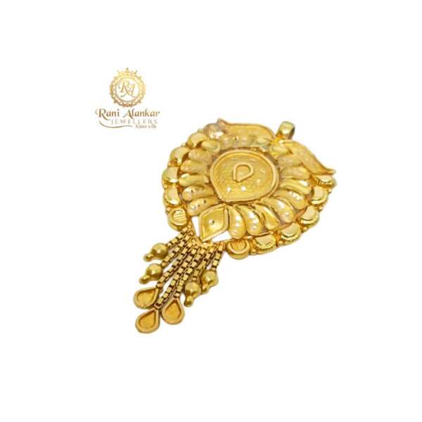 Ladies Gold Pendant Design