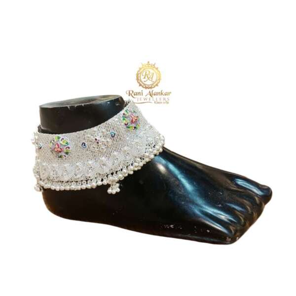 Bridal Silver Pajeb ( Rajwada Pajeb )