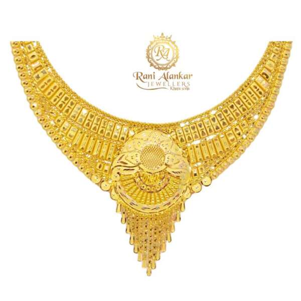 Gold Wedding Necklace 18kt