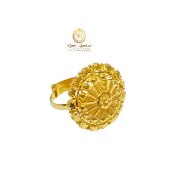 Gold Jodha Ring Design