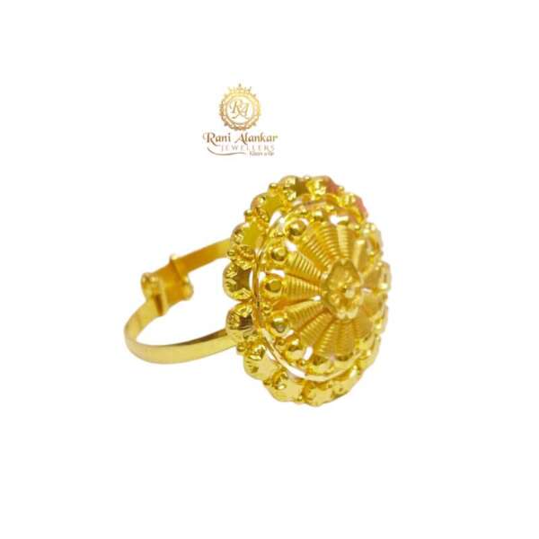 Gold Jodha Ring Design