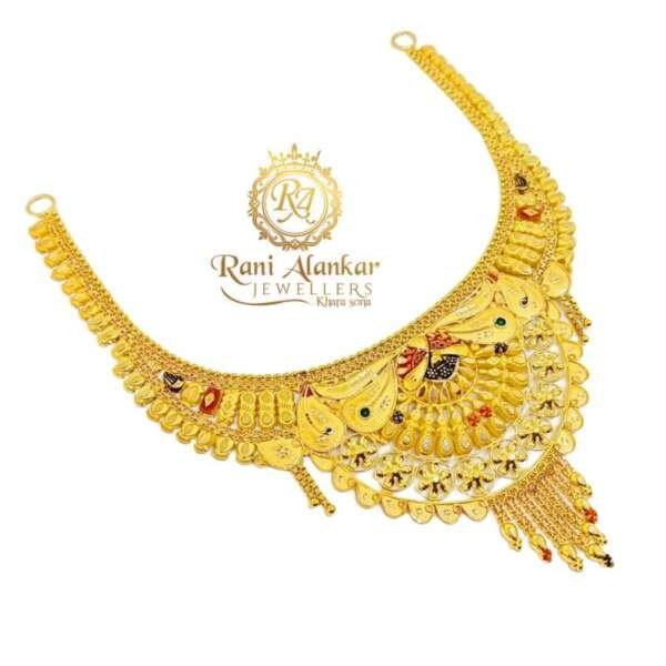 Rani Alankar Jewellers Wedding Necklace 18kt