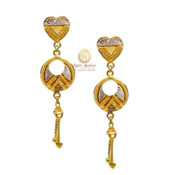 Gold Party Bear Earring 18kt