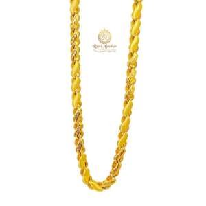 Yellow Gold Chain by Rani Alankar Jewellers