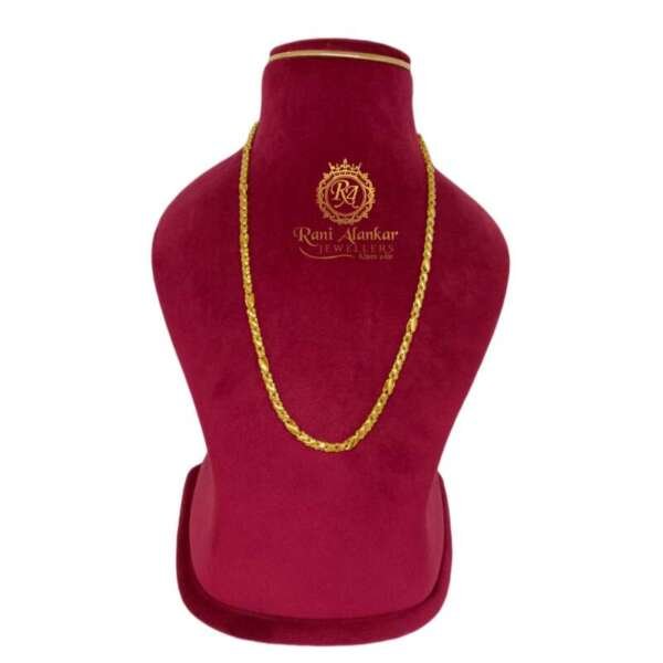 Yellow Gold Light Weight Chain 22kt
