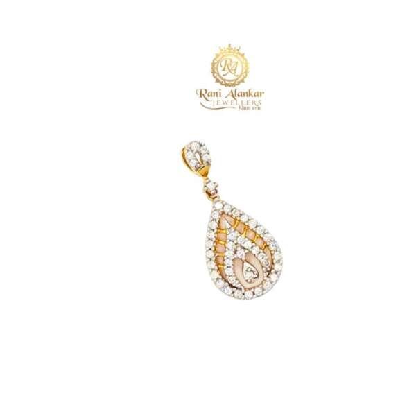 Gold Diamond Pendant